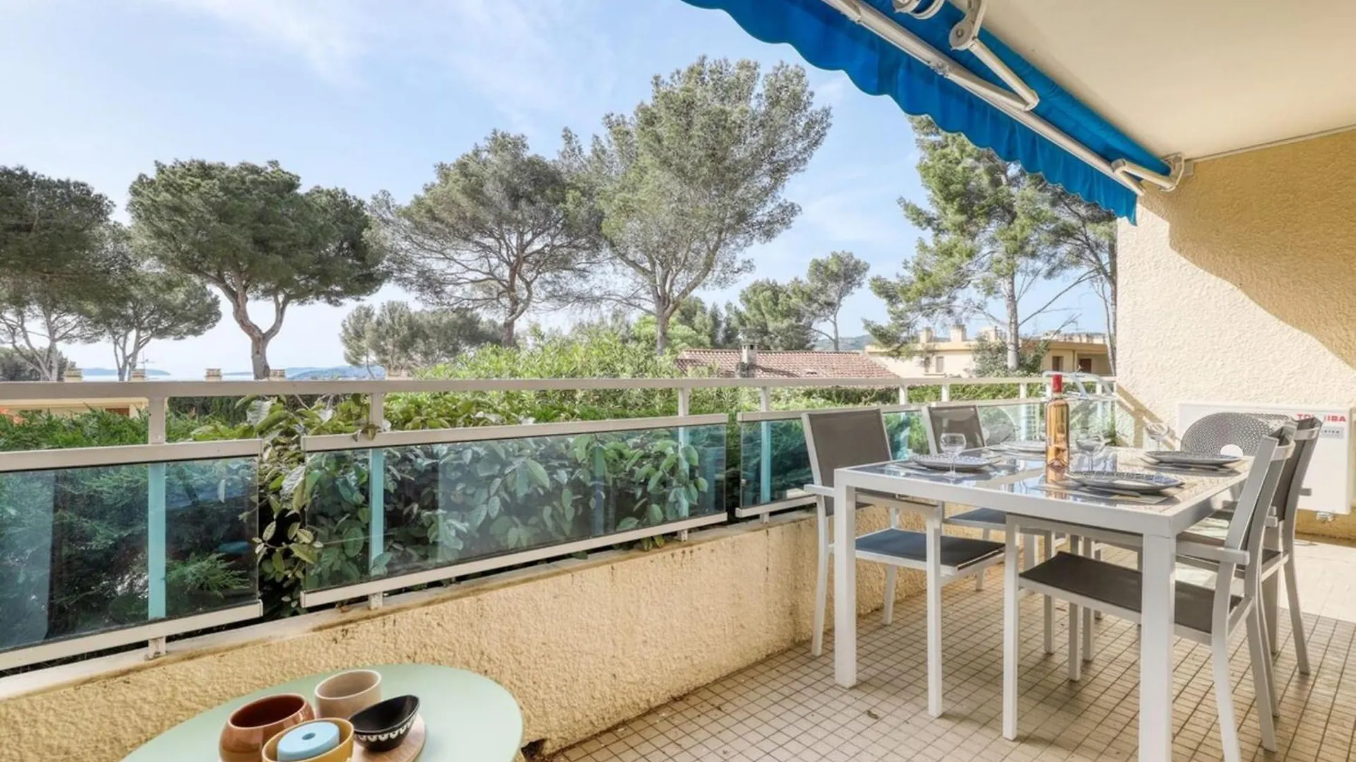 Recent T3 In Residence With Swimming Pool In La Faviere Bormes-les-Mimosas France
